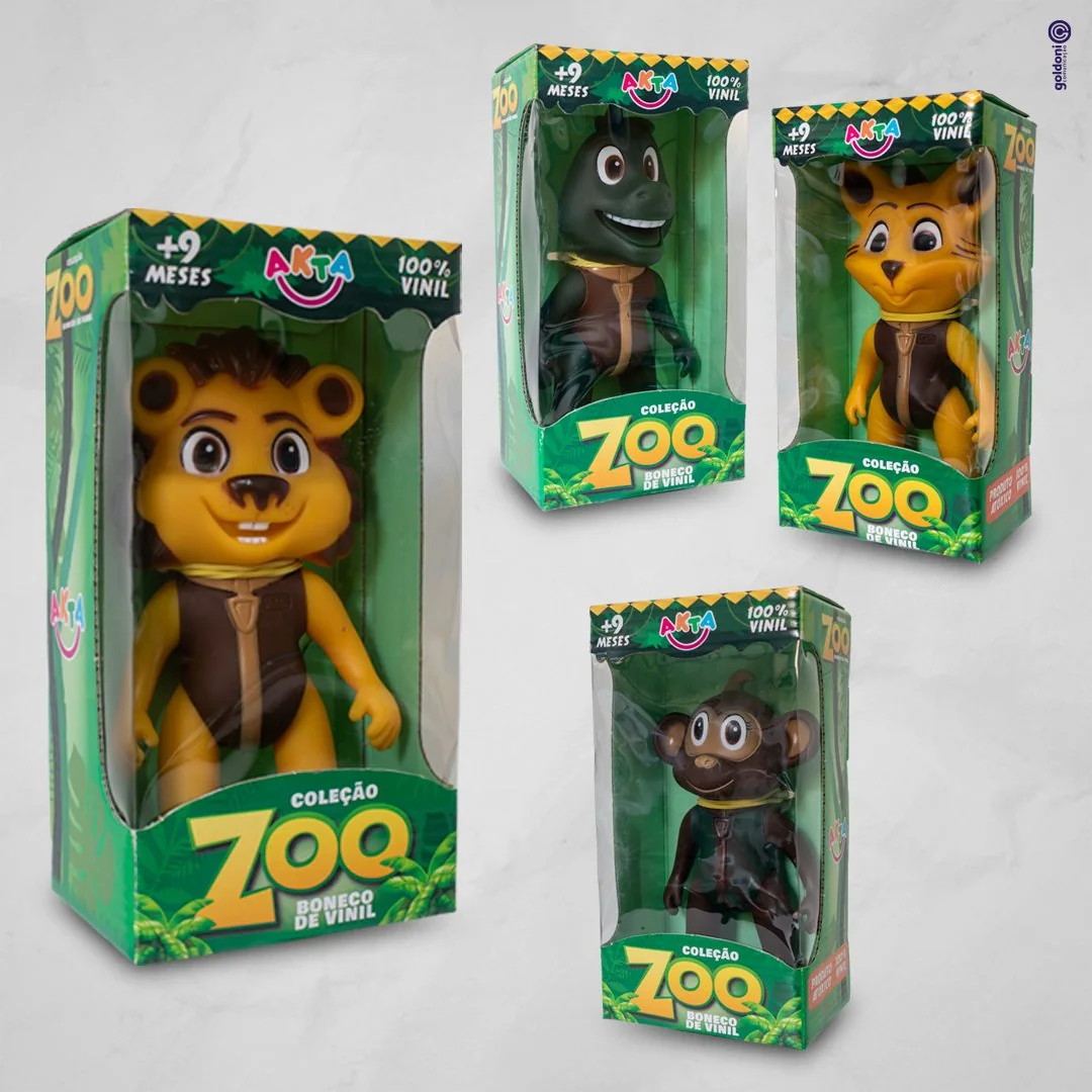 Coleção Zoo — Akta Brinquedos