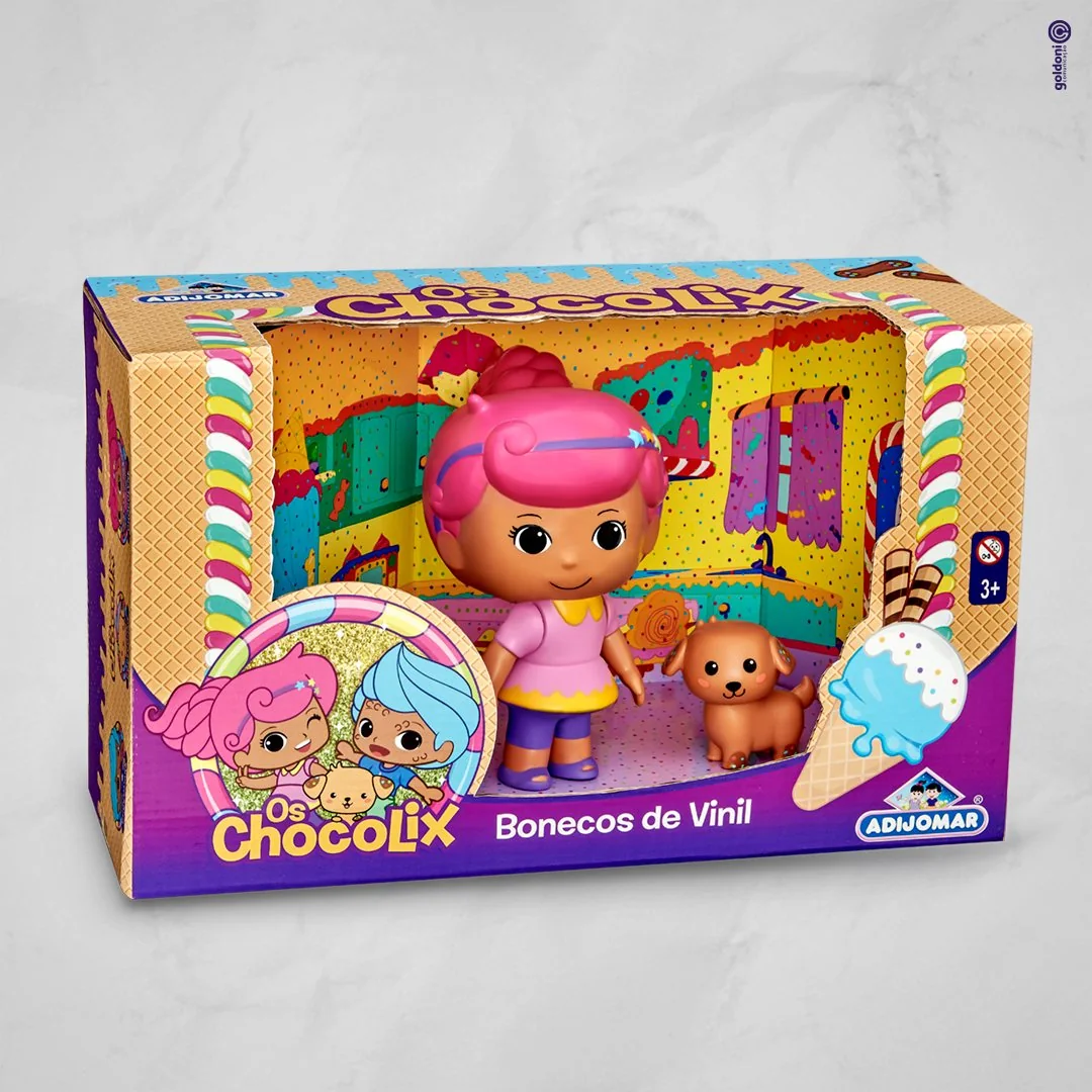 Chocoline — Boneco de Vinil