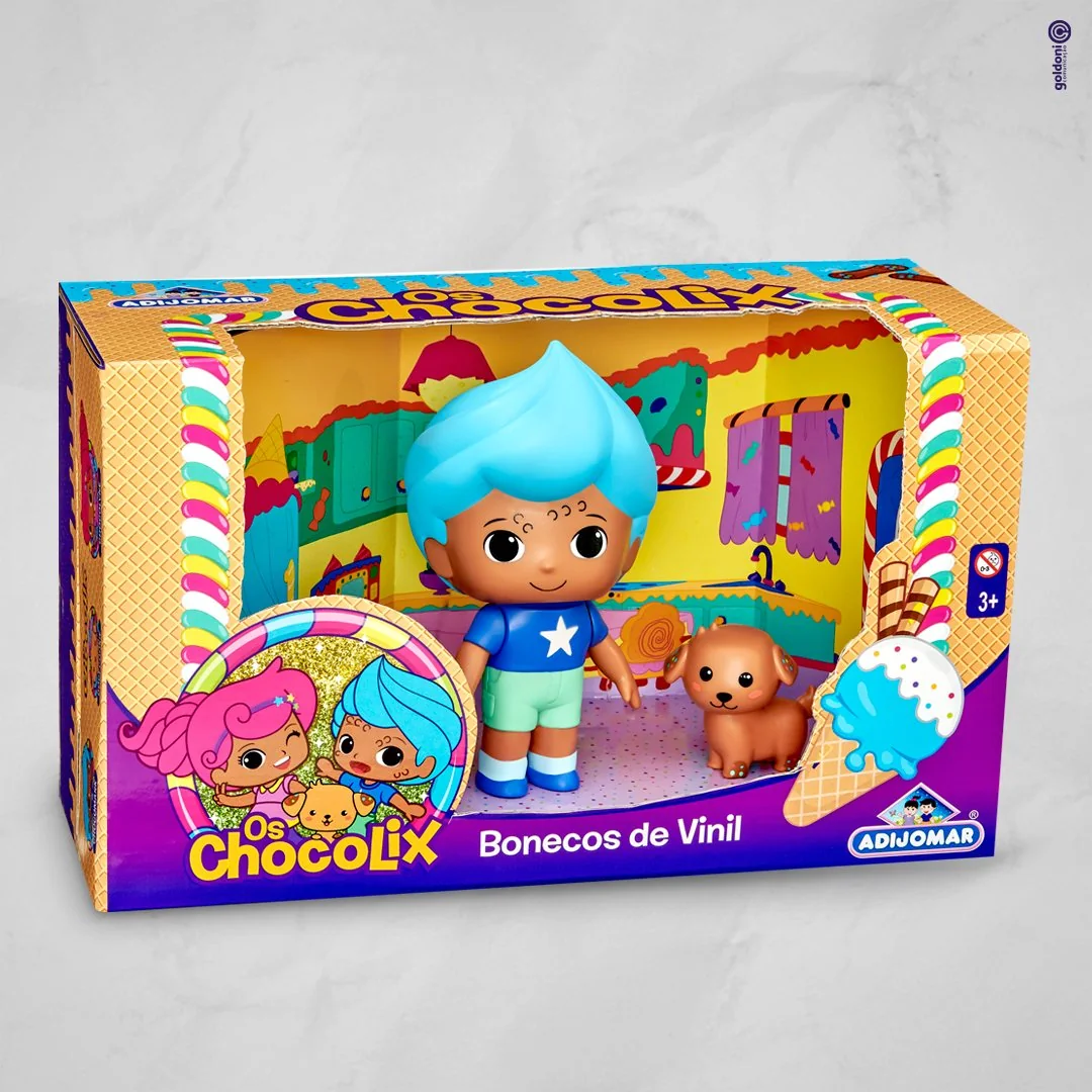 Chocomark — Boneco de Vinil