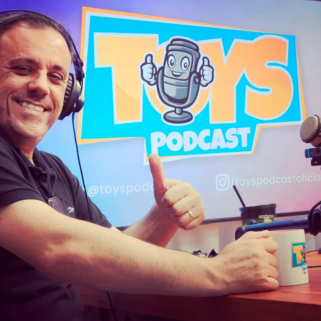 Registro do episódio zero do Toys PodCast